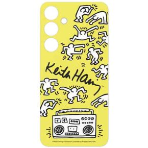 Samsung Keith Haring Dance Plate - Geschikt voor Samsung Galaxy S24 Plus - Yellow