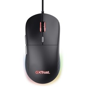 Trust GXT 925 Redex II - Lichtgewicht Gaming - RGB Verlichting - Bedraad - 10000 DPI - Zwart muis