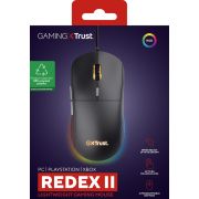 Trust-GXT-925-Redex-II-Lichtgewicht-Gaming-RGB-Verlichting-Bedraad-10000-DPI-Zwart-muis