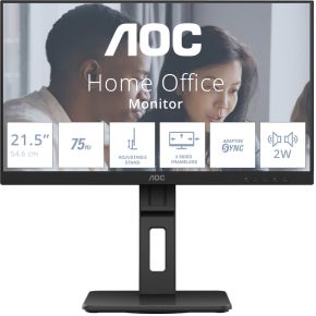 AOC E2 22E2UMF LED display 54,6 cm (21.5 ) 1920 x 1080 Pixels Full HD Zwart