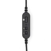 Nedis-PC-Headset-In-Ear-Mono-USB-Type-A-USB-Type-C-Inklapbare-Microfoon-Zwart