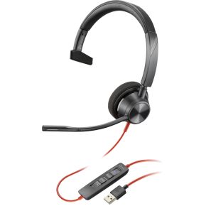 POLY Blackwire 3310 Microsoft Teams Certified USB-A Headset