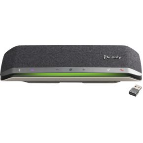 POLY Sync 40+ voor Microsoft Teams gecertificeerde USB-A USB-C speakerphone +BT700 USB-A adapter