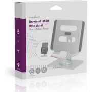Nedis-Tablet-Standaard-Standaard-Draai-en-Kantelbaar-Zilver