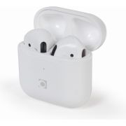 Gembird-TWS-MLA-GW-hoofdtelefoon-headset-Draadloos-In-ear-Oproepen-muziek-USB-Type-C-Bluetooth-Wit