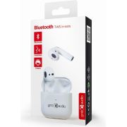 Gembird-TWS-MLA-GW-hoofdtelefoon-headset-Draadloos-In-ear-Oproepen-muziek-USB-Type-C-Bluetooth-Wit