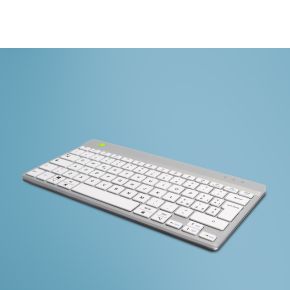 R-Go Tools Compact Break R-Go toetsenbord, QWERTY (IT), draadloos, wit