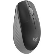 Logitech-M190-Zwart-Grijs-Draadloze-muis