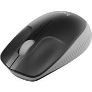 Logitech-M190-Zwart-Grijs-Draadloze-muis