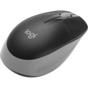 Logitech-M190-Zwart-Grijs-Draadloze-muis