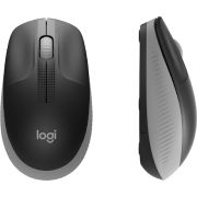 Logitech-M190-Zwart-Grijs-Draadloze-muis