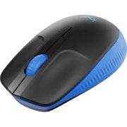 Logitech-M190-Zwart-Blauw-Draadloze-muis