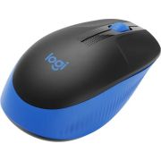 Logitech-M190-Zwart-Blauw-Draadloze-muis