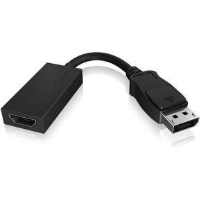 ICY BOX IB-AC508a DisplayPort HDMI Zwart