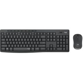 Logitech MK295 Silent Zwart toetsenbord en muis