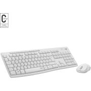 Logitech MK295 Wit en toetsenbord en muis