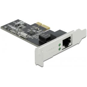 Delock 89564 PCI Express x1-kaart 1 x RJ45 2,5 Gigabit LAN RTL8125
