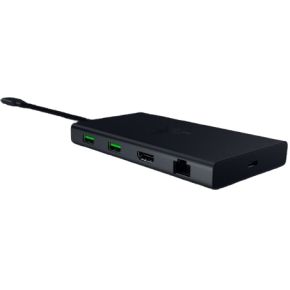 Razer USB-C Dock - 11-poorts USB-C dock - 4K60hz Schermuitvoer - Zwart