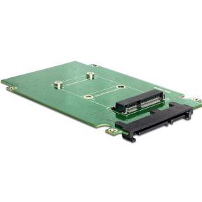 Delock 62432 Converter SATA 22-pins > mSATA met 2,5-inch frame