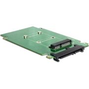 Delock 62432 Converter SATA 22-pins > mSATA met 2,5-inch frame