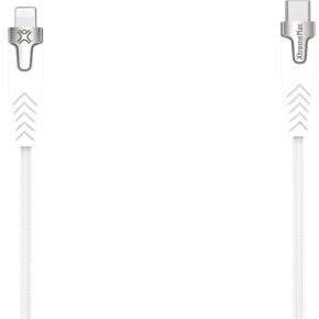 XtremeMac Premium Lightning naar USB-C Kabel - 2 Meter - Wit