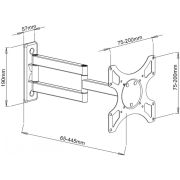 Techly-ICA-LCD-2903BICOL-tv-bevestiging-94-cm-37-Wit-Zwart