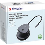 Verbatim-USB-C-Docking-Station-en-Draadloos-beeldscherm-adapter