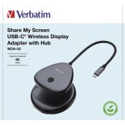 Verbatim-USB-C-Docking-Station-en-Draadloos-beeldscherm-adapter