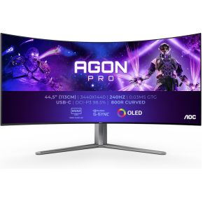 AOC AGON PRO AG456UCZD 45" Wide Quad HD 240Hz OLED Gaming monitor