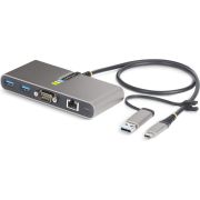 StarTech-com-5G2A1SGBB-USB-C-HUB-laptop-dock-poortreplicator-Bedraad-USB-3-2-Gen-1-3-1-Gen-1-Typ