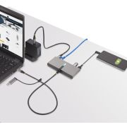 StarTech-com-5G2A1SGBB-USB-C-HUB-laptop-dock-poortreplicator-Bedraad-USB-3-2-Gen-1-3-1-Gen-1-Typ