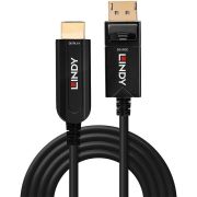 Lindy-38492-video-kabel-adapter-30-m-DisplayPort-HDMI-Type-A-Standaard-Zwart