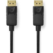 Nedis DisplayPort-Kabel | DisplayPort Male | DisplayPort Male | 8K@60Hz | Verguld | 2.00 m | Rond | PVC |