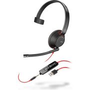 POLY Blackwire 5210 Headset Hoofdband Zwart USB Type-A