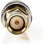 Nedis-SMA-Adapter-SMA-Male-BNC-Female-Verguld-50-Ohm-Recht-Koper-Goud-2-Stuks-Doos