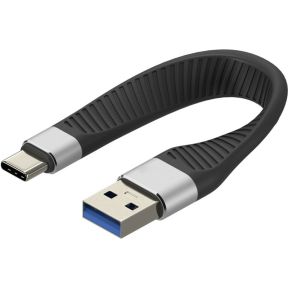 Techly ICOC-USBC-FL-U322 USB-kabel 0,12 m