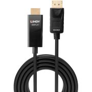 Lindy-40927-video-kabel-adapter-3-m-DisplayPort-HDMI-Type-A-Standaard-Zwart