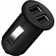 Transcend Dual USB Car Lighter Adapter DC-adapter