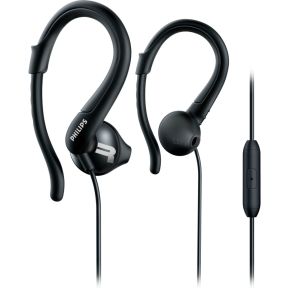 Philips SHQ1255T - In-ear Sport Oordopjes - Zwart