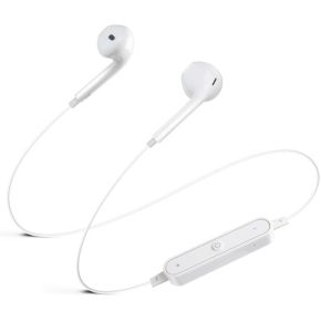 Savio WE-01 hoofdtelefoon/headset In-ear Bluetooth Wit