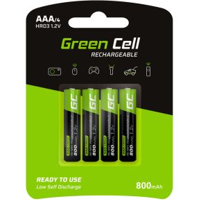 Green Cell GR04 huishoudelijke batterij Oplaadbare batterij AAA Nikkel-Metaalhydride (NiMH)
