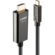 Lindy-43315-video-kabel-adapter-5-m-USB-Type-C-HDMI-Type-A-Standaard-Zwart