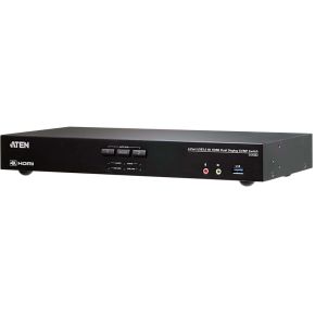 ATEN CS1842 KVM-switch Rack-montage Zwart