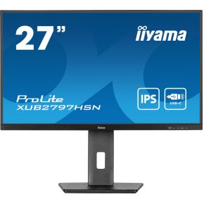 iiyama ProLite XUB2797HSN-B1 27" Full HD 100Hz USB-C IPS monitor