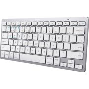 Trust-24651-Bluetooth-QWERTY-Amerikaans-Engels-Zilver-toetsenbord