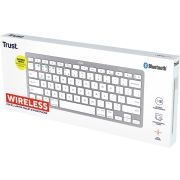 Trust-24651-Bluetooth-QWERTY-Amerikaans-Engels-Zilver-toetsenbord