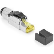 ACT Field termination plug RJ45 CAT6A shielded. toolless. 4PPoE 100W