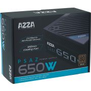 Azza-PSAZ-650W-power-supply-unit-20-4-pin-ATX-ATX-Zwart-PSU-PC-voeding
