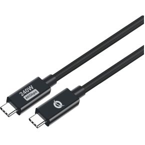 Conceptronic ETTA04B12 USB-kabel 1,2 m USB4 Gen 3x2 USB C Zwart