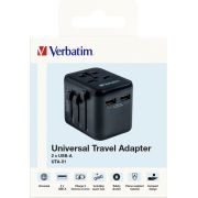 Verbatim-49543-oplader-voor-mobiele-apparatuur-Zwart